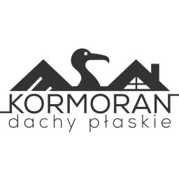 Dachy płaskie Gdynia kormoran logo